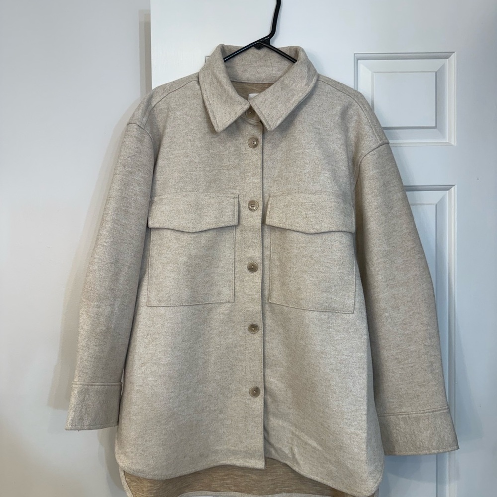 H&M Beige Utility Jacket